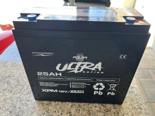 Batterie 12V 25Ah Polar Bär AGM Ultra Serie